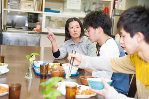 寮母が常駐